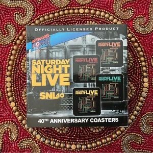Saturday Night Live 40th Anniversary Coasters